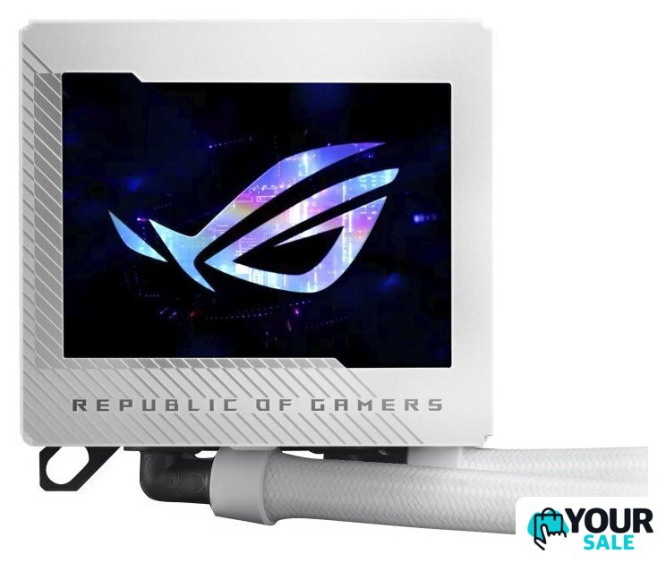 Система жидкостного охлаждения для процессора ASUS ROG Ryujin III 240 ARGB White Edition - Изображение №4 — Интернет-магазин Your Sale