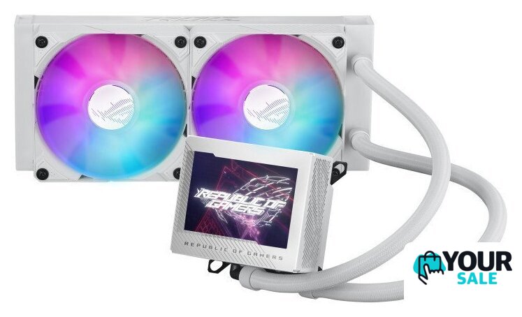 Система жидкостного охлаждения для процессора ASUS ROG Ryujin III 240 ARGB White Edition - Изображение №1 — Интернет-магазин Your Sale