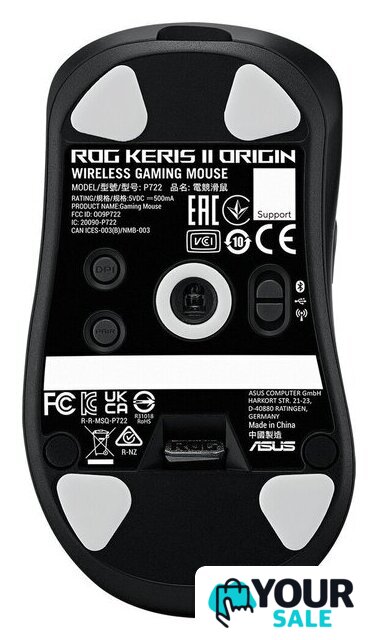 Игровая мышь ASUS ROG Keris II Origin Black - Изображение №10 — Интернет-магазин Your Sale