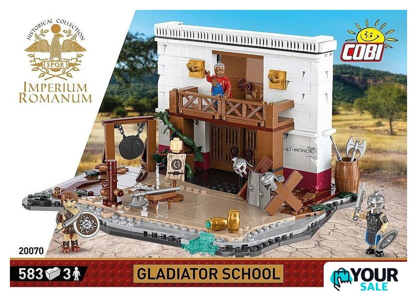 Конструктор Cobi Historical Collection Imperium Romanum Gladiator School - Изображение №1 — Интернет-магазин Your Sale