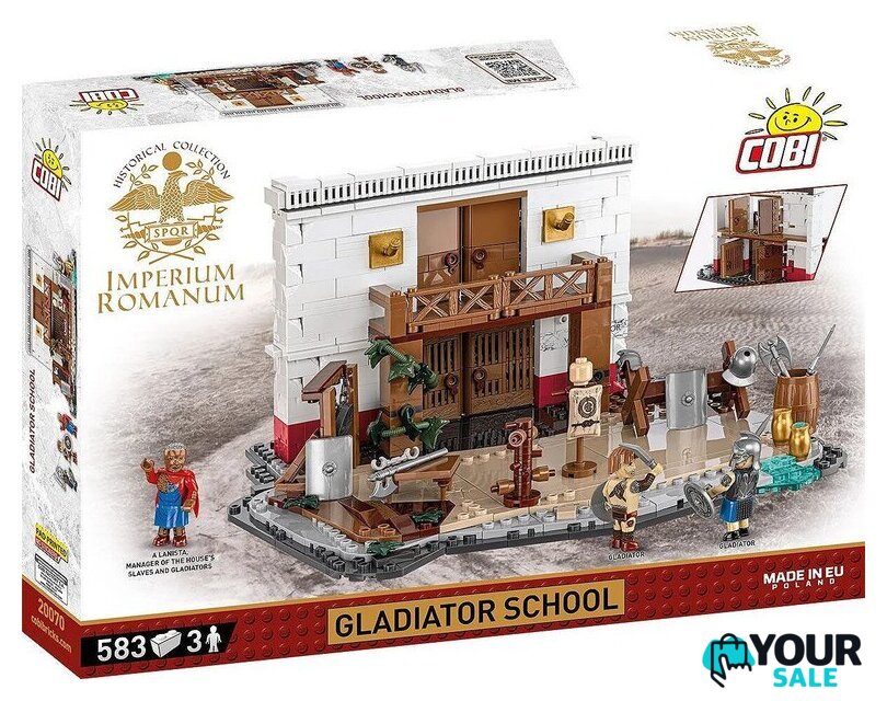 Конструктор Cobi Historical Collection Imperium Romanum Gladiator School - Изображение №13 — Интернет-магазин Your Sale