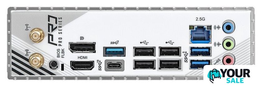 Материнская плата ASRock B850M Pro RS WiFi White - Изображение №5 — Интернет-магазин Your Sale