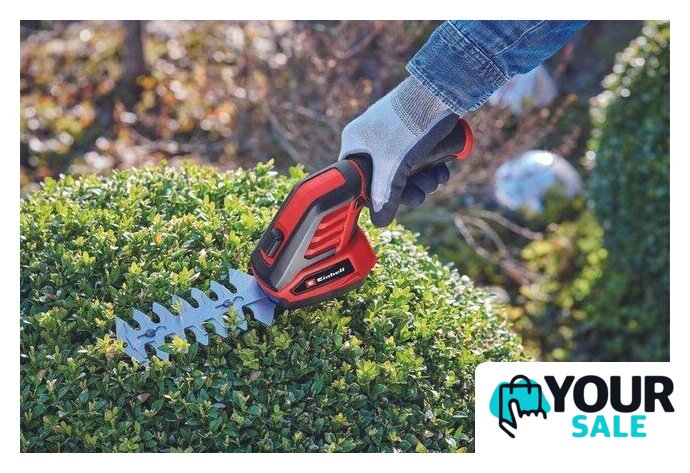 Кусторез + ножницы Einhell GC-CG 3,6/70 Li WT 3410365 (с 1-им АКБ) - Изображение №7 — Интернет-магазин Your Sale