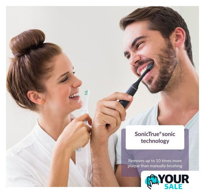 Комплект электрических зубных щеток TrueLife SonicBrush Compact Duo - Изображение №9 — Интернет-магазин Your Sale