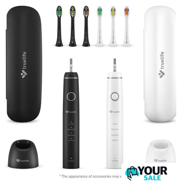 Комплект электрических зубных щеток TrueLife SonicBrush Compact Duo - Изображение №5 — Интернет-магазин Your Sale