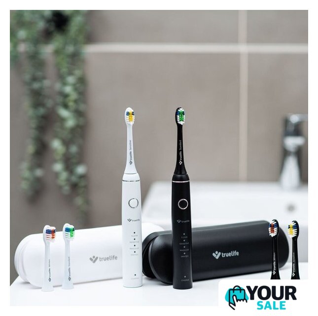 Комплект электрических зубных щеток TrueLife SonicBrush Compact Duo - Изображение №12 — Интернет-магазин Your Sale