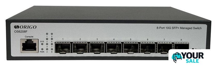 Управляемый коммутатор 2-го уровня Origo OS6208F/A1A - Изображение №1 — Интернет-магазин Your Sale