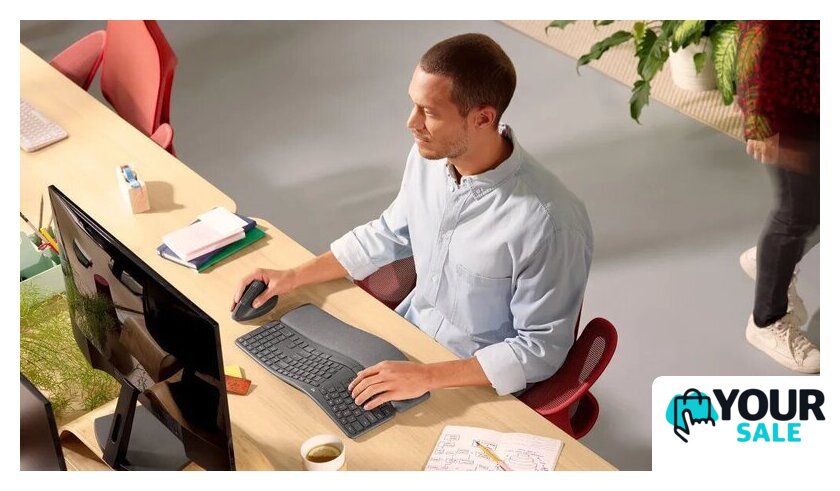 Клавиатура Logitech ERGO K860 920-010359 (черный) - Изображение №9 — Интернет-магазин Your Sale