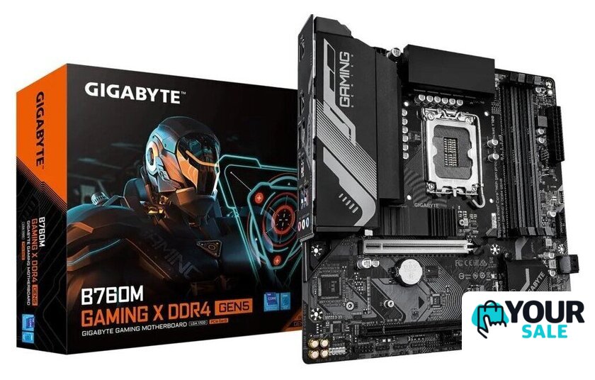 Материнская плата Gigabyte B760M Gaming X DDR4 Gen5 - Изображение №4 — Интернет-магазин Your Sale