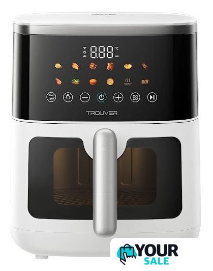 Аэрогриль (аэрофритюрница) Trouver Air Fryer FD10 Pro Max (белый) - Изображение №1 — Интернет-магазин Your Sale