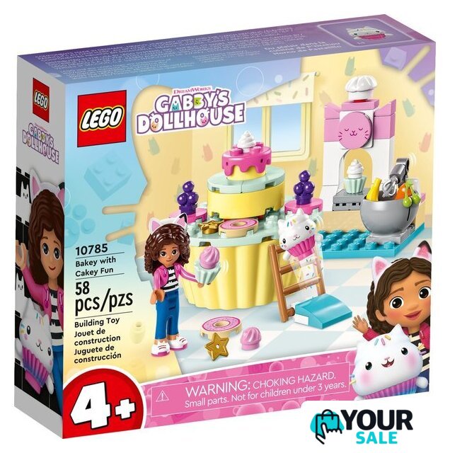 Конструктор LEGO Gabby's Dollhouse 10785 Веселье Бейки с Кейки - Изображение №1 — Интернет-магазин Your Sale