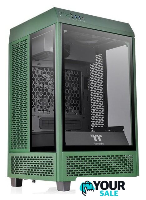 Корпус Thermaltake The Tower 100 Mini Racing Green CA-1R3-00SCWN-00 - Изображение №5 — Интернет-магазин Your Sale