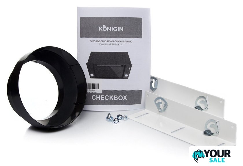 Кухонная вытяжка Konigin Checkbox 60 (белый) - Изображение №8 — Интернет-магазин Your Sale