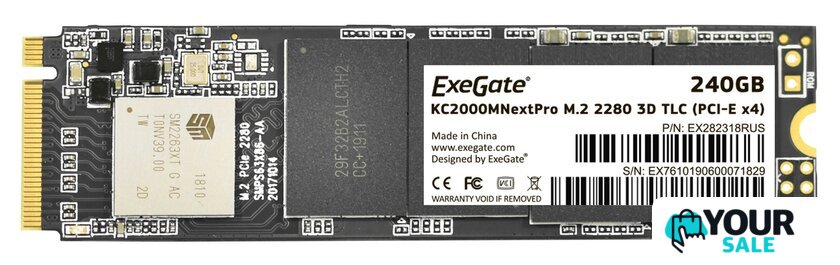 SSD ExeGate Next Pro 240GB EX282318RUS - Изображение №1 — Интернет-магазин Your Sale