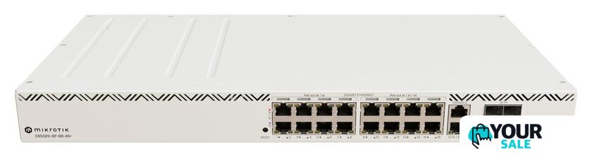 Управляемый коммутатор 3-го уровня Mikrotik CRS320-8P-8B-4S+RM - Изображение №1 — Интернет-магазин Your Sale
