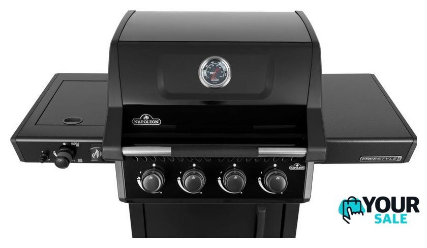 Газовый гриль для дачи Napoleon Freestyle Pro 425 FP425DSIBPK-1-PL - Изображение №4 — Интернет-магазин Your Sale