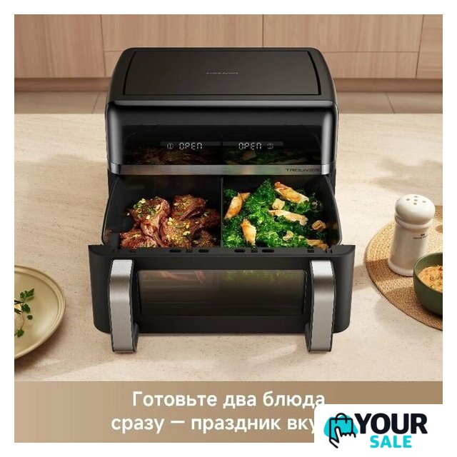 Аэрогриль (аэрофритюрница) Trouver FD20s Pro Black (черный) - Изображение №5 — Интернет-магазин Your Sale