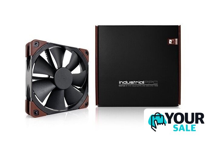 Вентилятор для корпуса Noctua NF-F12 industrialPPC-24V-3000 IP67 PWM - Изображение №4 — Интернет-магазин Your Sale