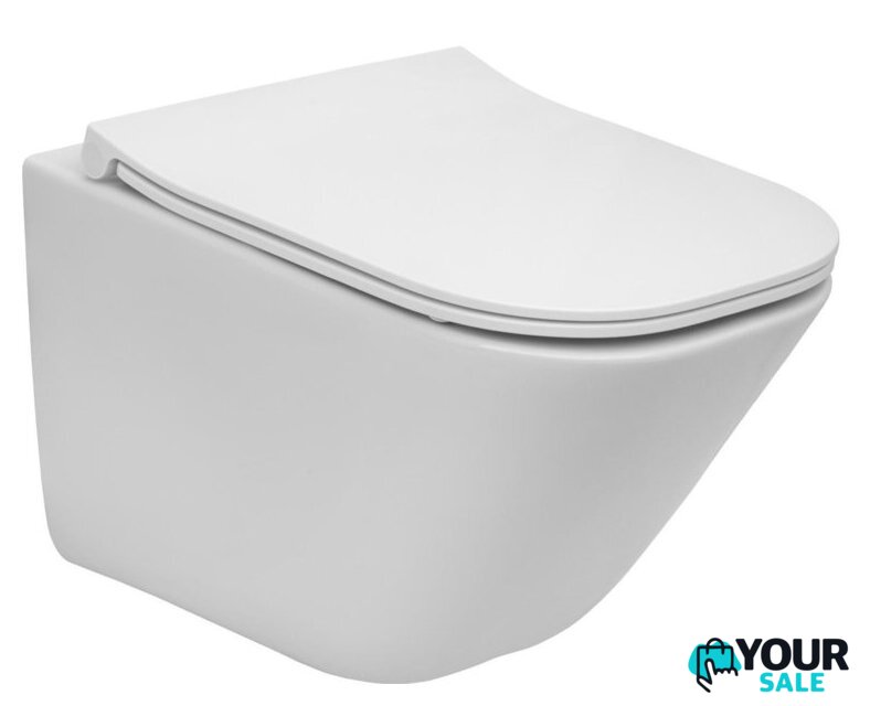 Унитаз подвесной Roca Gap Square Compacto A34647AS00 - Изображение №1 — Интернет-магазин Your Sale