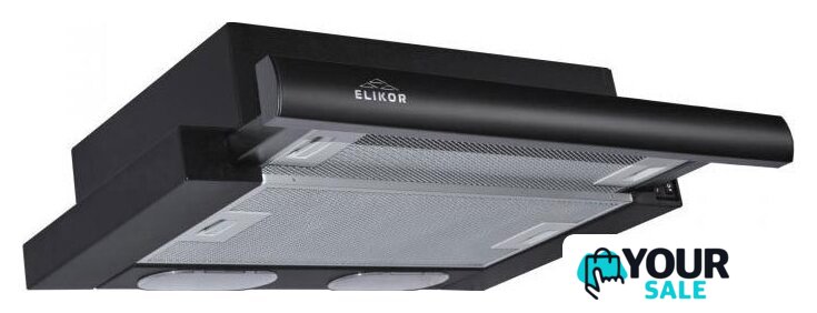 Кухонная вытяжка Elikor Интегра 50П-400-В2Л (черный) (840538) - Изображение №1 — Интернет-магазин Your Sale