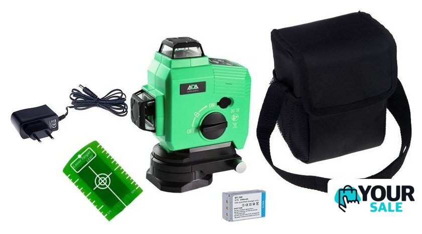 Лазерный нивелир ADA Instruments TopLiner 3-360 Green - Изображение №2 — Интернет-магазин Your Sale