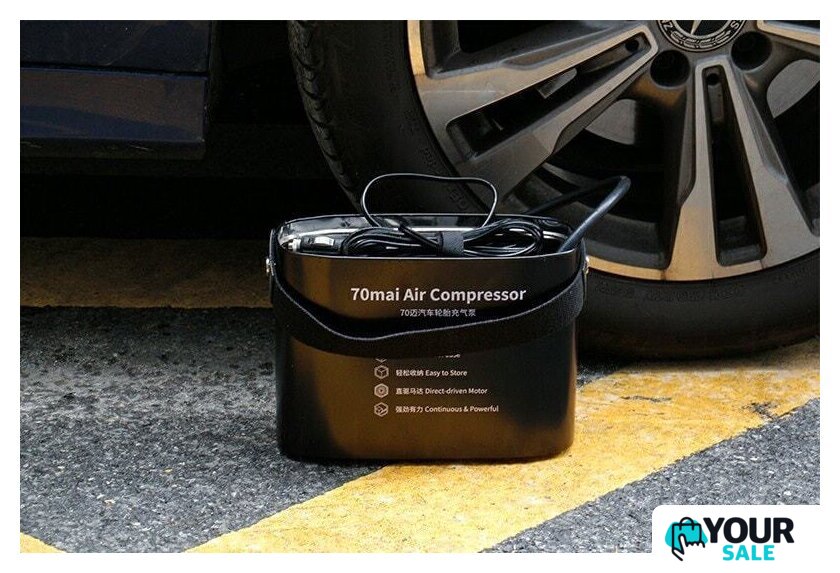 Автомобильный компрессор 70mai Air Compressor Midrive TP01 - Изображение №7 — Интернет-магазин Your Sale