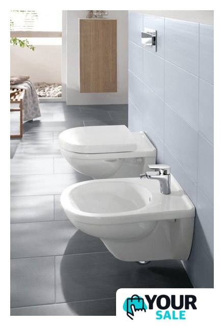 Унитаз подвесной Villeroy & Boch O.Novo 5660H1R1 - Изображение №10 — Интернет-магазин Your Sale