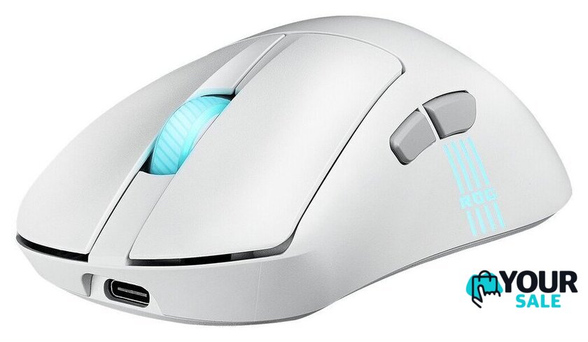Игровая мышь ASUS ROG Keris II Origin Moonlight White - Изображение №7 — Интернет-магазин Your Sale