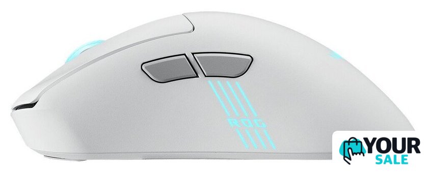 Игровая мышь ASUS ROG Keris II Origin Moonlight White - Изображение №9 — Интернет-магазин Your Sale