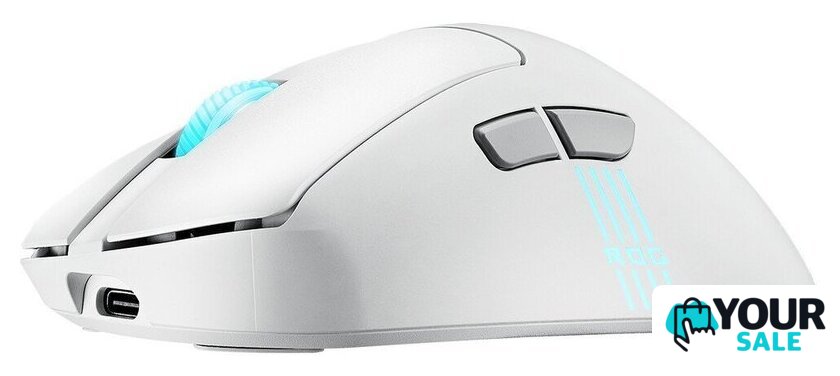 Игровая мышь ASUS ROG Keris II Origin Moonlight White - Изображение №8 — Интернет-магазин Your Sale