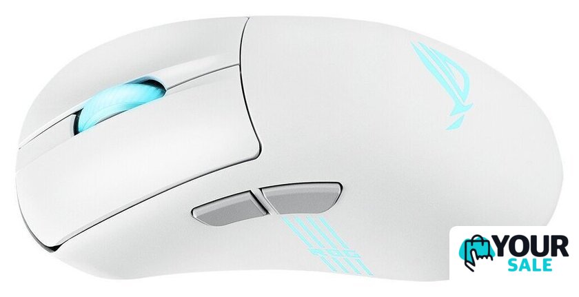 Игровая мышь ASUS ROG Keris II Origin Moonlight White - Изображение №4 — Интернет-магазин Your Sale