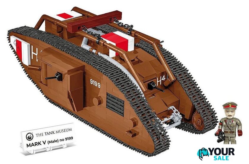 Конструктор Cobi Historical Collection Great War Mark V no 9199 - Изображение №4 — Интернет-магазин Your Sale