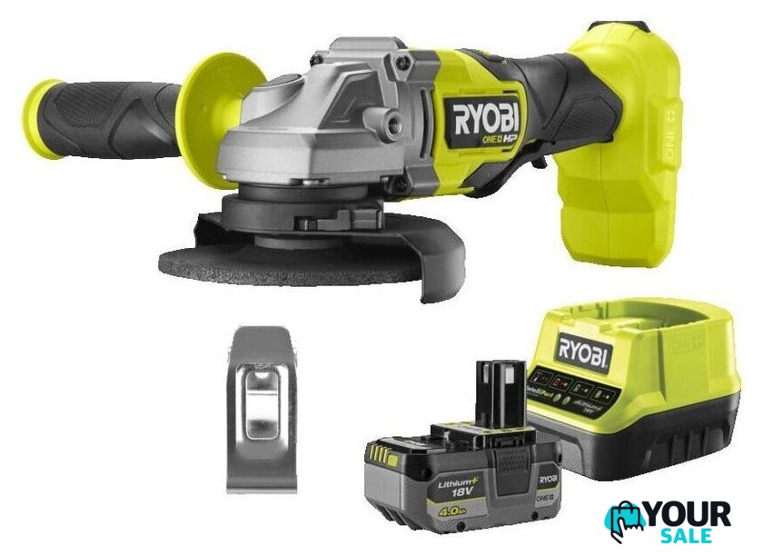 Угловая шлифмашина Ryobi RAG18X-1x40SJ 5133005707 (с 1-им АКБ) - Изображение №1 — Интернет-магазин Your Sale