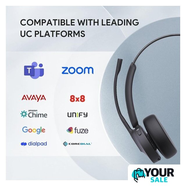 Офисная гарнитура Yealink BH70 Mono UC USB-C/A - Изображение №10 — Интернет-магазин Your Sale