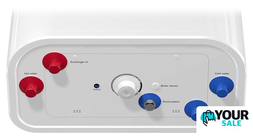 Накопительный электрический водонагреватель Thermex Flat 100 V Combi - Изображение №4 — Интернет-магазин Your Sale
