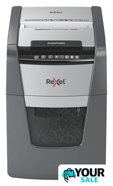 Шредер Rexel Optimum AutoFeed+ 100X - Изображение №1 — Интернет-магазин Your Sale