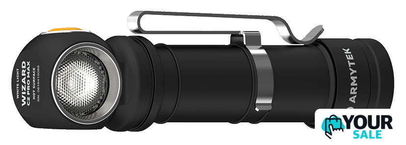 Фонарь Armytek Wizard C2 Pro Max Magnet USB (белый) - Изображение №1 — Интернет-магазин Your Sale