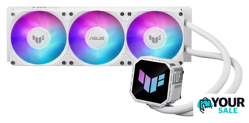 Система жидкостного охлаждения для процессора ASUS TUF Gaming LC III 360 ARGB (белый) - Изображение №4 — Интернет-магазин Your Sale