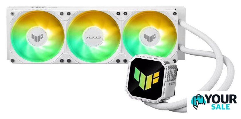 Система жидкостного охлаждения для процессора ASUS TUF Gaming LC III 360 ARGB (белый) - Изображение №1 — Интернет-магазин Your Sale