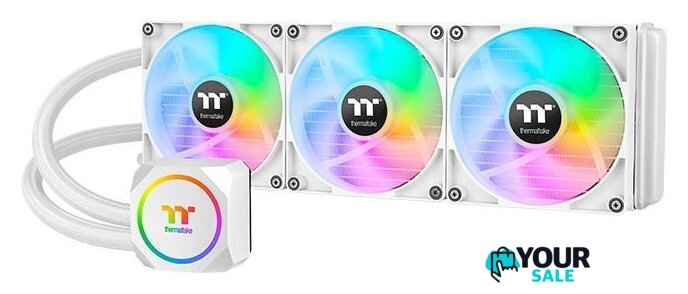 Система жидкостного охлаждения для процессора Thermaltake TH420 ARGB Snow Edition CL-W369-PL14SW-A - Изображение №1 — Интернет-магазин Your Sale