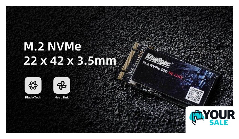 SSD KingSpec NE-256-2242 256GB - Изображение №3 — Интернет-магазин Your Sale