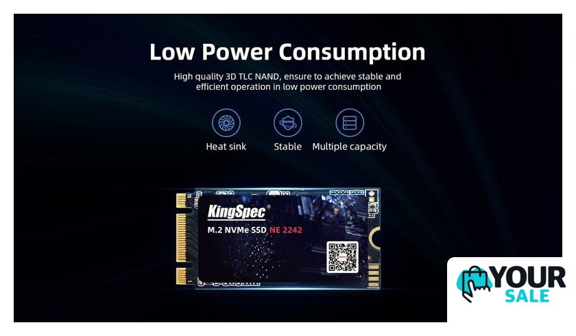 SSD KingSpec NE-256-2242 256GB - Изображение №6 — Интернет-магазин Your Sale