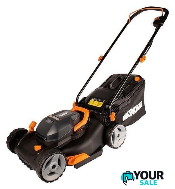 Газонокосилка Worx WG743E (с 2-мя АКБ) - Изображение №1 — Интернет-магазин Your Sale
