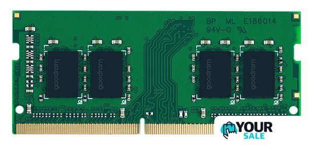 Оперативная память GOODRAM 8GB DDR4 SODIMM PC4-25600 GR3200S464L22S/8G - Изображение №1 — Интернет-магазин Your Sale