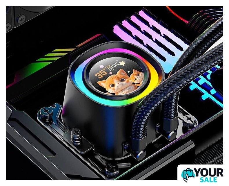 Система жидкостного охлаждения для процессора ID-Cooling FX360 LCD PE - Изображение №11 — Интернет-магазин Your Sale