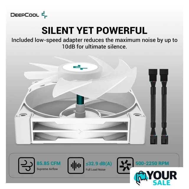 Система жидкостного охлаждения для процессора DeepCool LS520 SE WH R-LS520-WHAMMM-G-1 - Изображение №5 — Интернет-магазин Your Sale