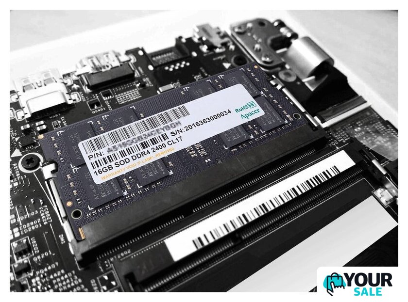 Оперативная память Apacer 16ГБ DDR4 SODIMM 2666 МГц ES.16G2V.PRH - Изображение №2 — Интернет-магазин Your Sale