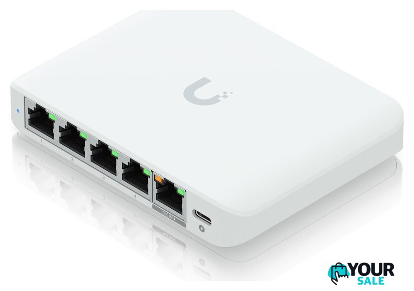 Управляемый коммутатор 2-го уровня Ubiquiti UniFi Switch Flex Mini 2.5G - Изображение №3 — Интернет-магазин Your Sale