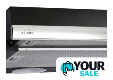 Кухонная вытяжка Elikor Интегра 50П-400-В2Л (черный/нержавеющая сталь) - Изображение №3 — Интернет-магазин Your Sale