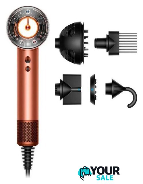 Фен Dyson HD16 (янтарный шелк/розовый) - Изображение №1 — Интернет-магазин Your Sale